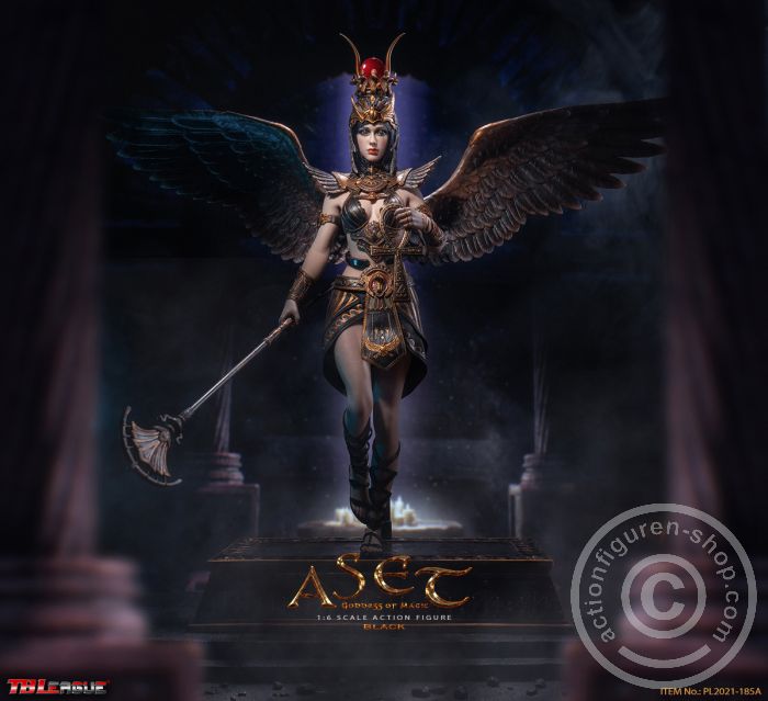 Aset Goddess of Magic - Black Version