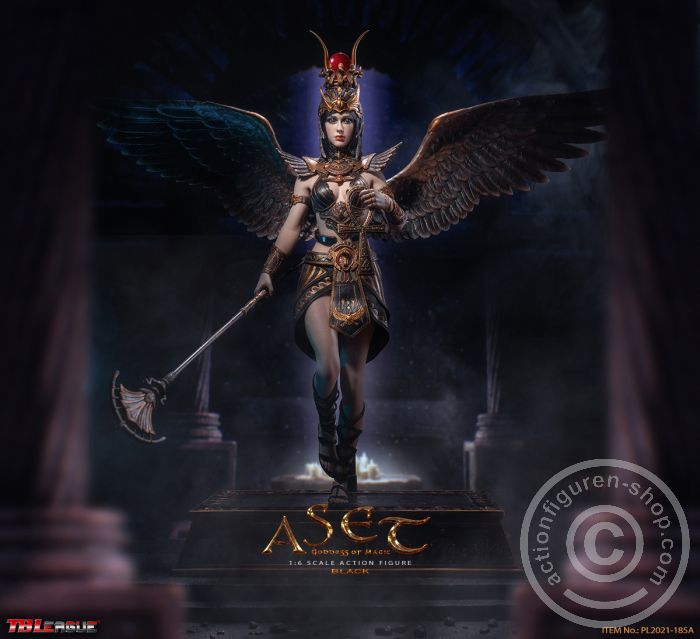 PL2021-185A-07 Aset Goddess of Magic - Black Version