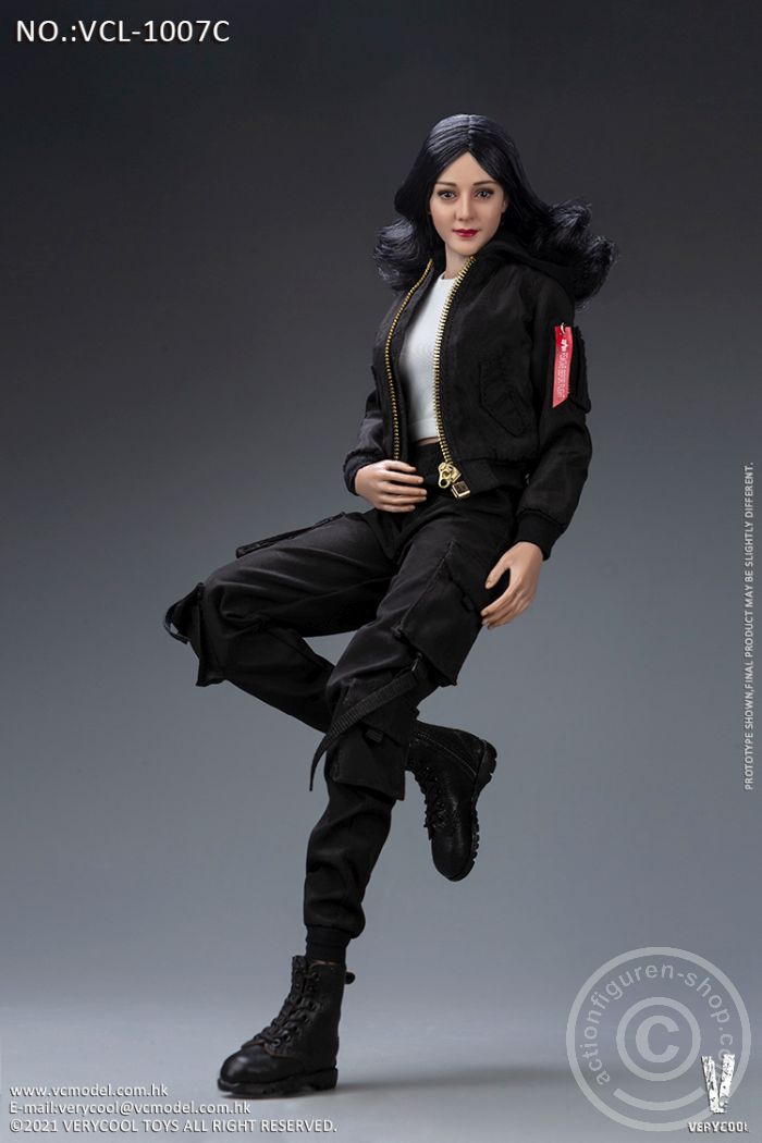 Fashion Jacket Set C - Black
