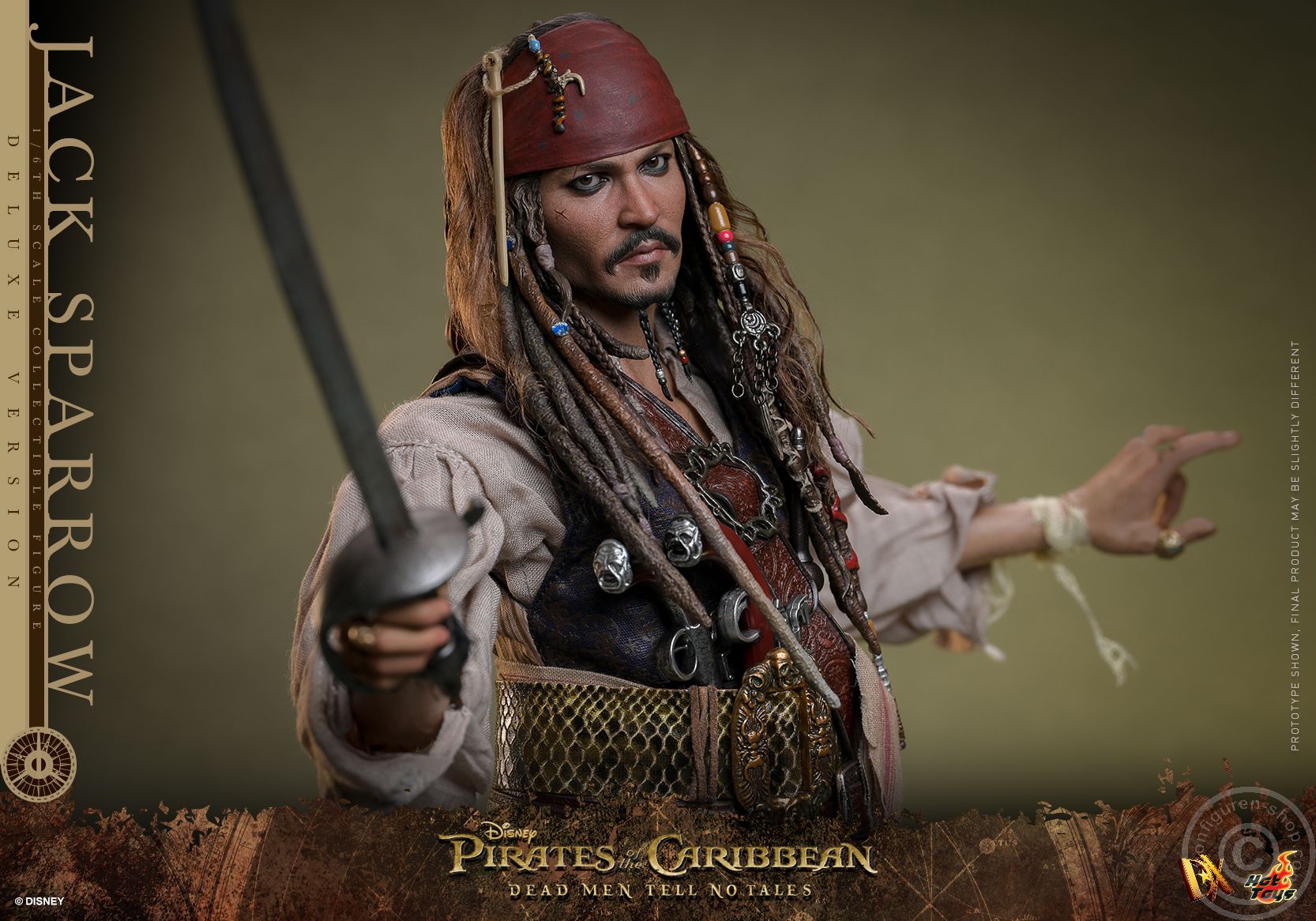 Jack Sparrow - Pirates of the Caribbean - Deluxe Version