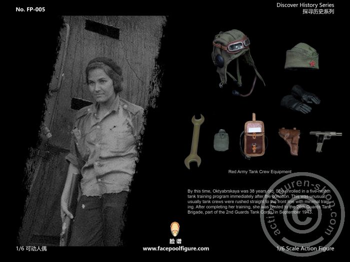 FP005B-19 Mariya Oktyabrskaya - WWII Soviet Tank-Fighter - Special Version