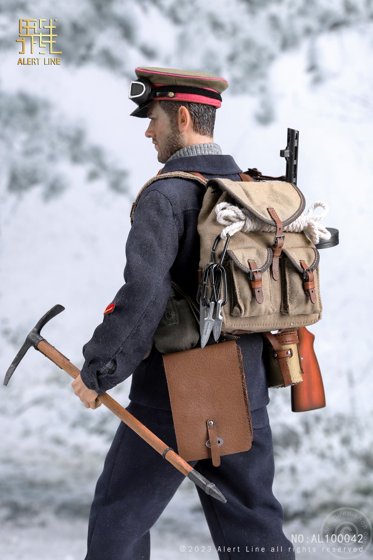 WWII Soviet Mountain Infantry Officer