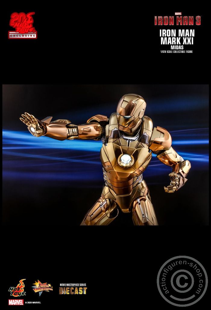 605993-09 Iron Man 3 - MARK XXI (Midas) - Exclusive - MMS586D36