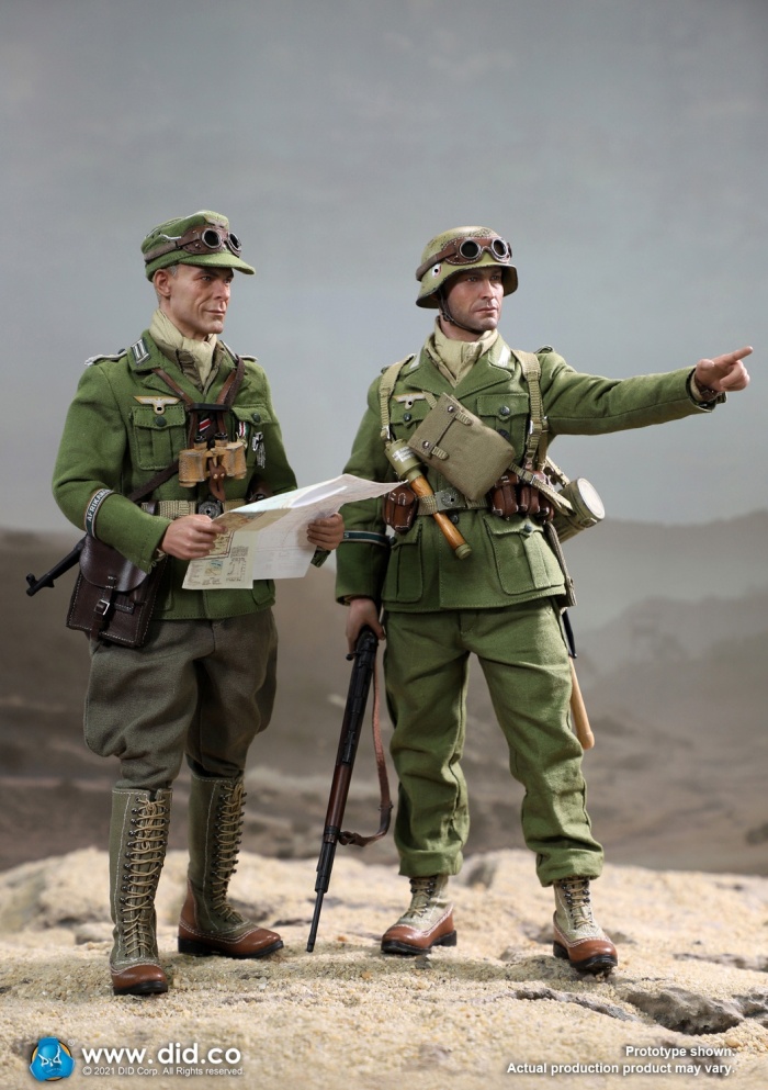 80152-02 Burk - WWII German Africa Korps Infantry Man