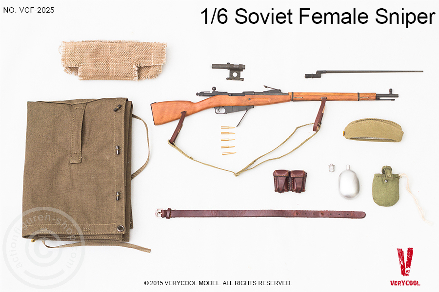 Soviet Red Army Female Sniper