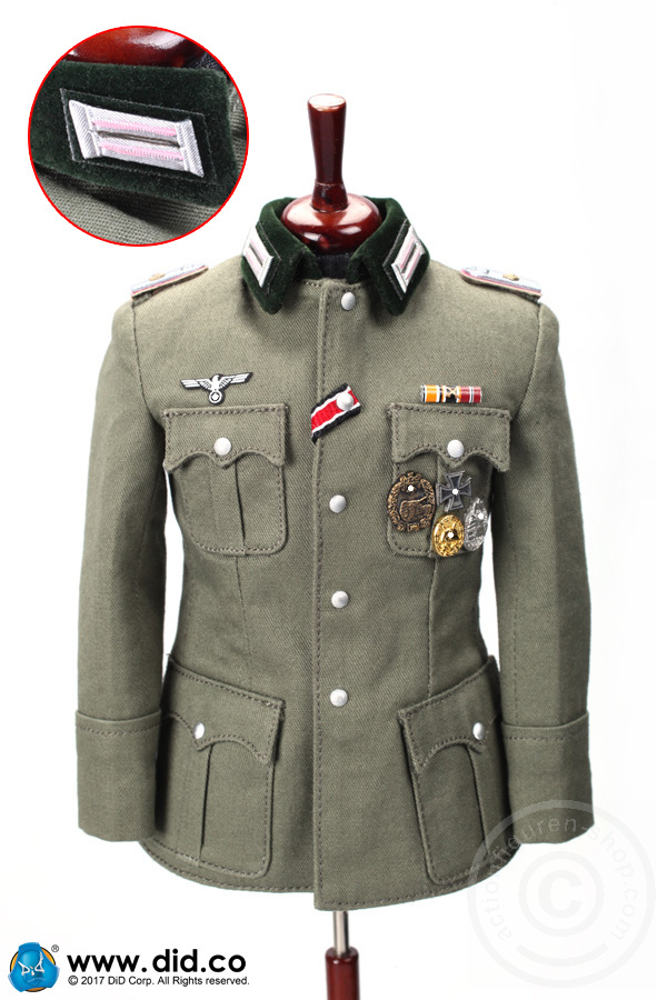 80117G-08 Otto Carius - Graue + Panzer Uniform
