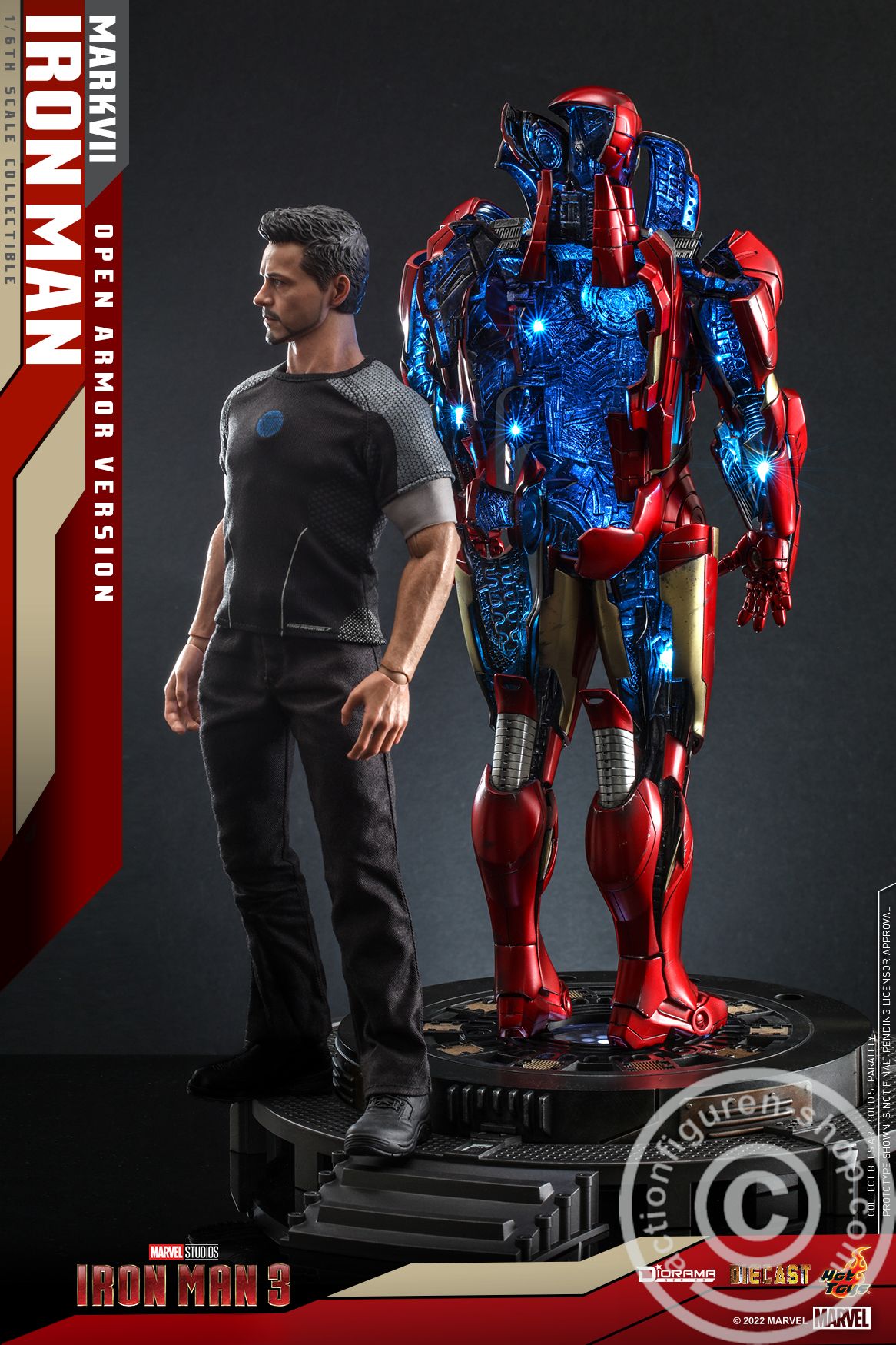 Iron Man 3 - Iron Man Mark VII (Open Armor Version)