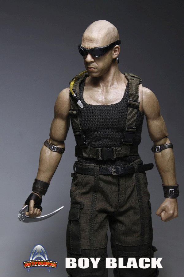 ArtF018-13 Boy Black - Riddick - Pitch Black