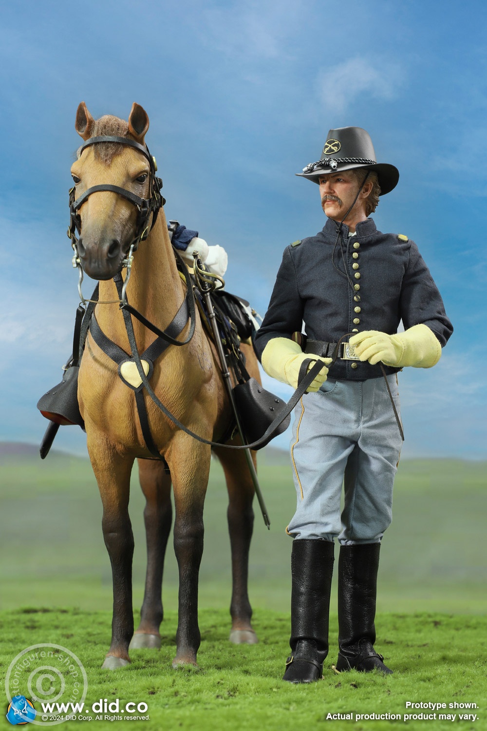 Civil War Brown War Horse (Standing) Civil War Brown War Horse (Standing)