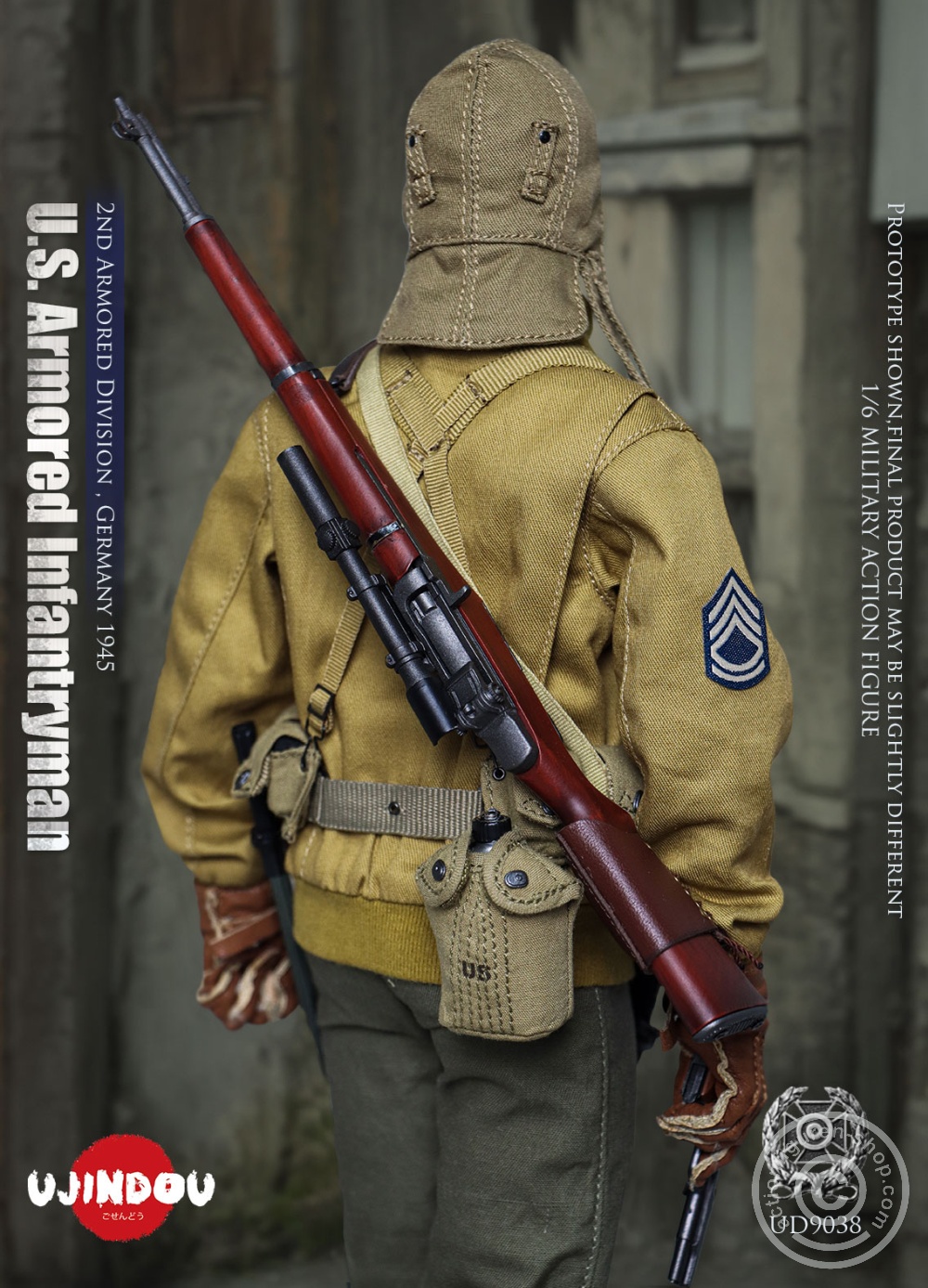 WWII - U.S. Army - Armored Infantryman - Germany 1945 - in 1/6 scale
