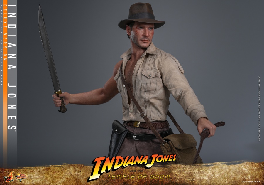 Indiana Jones And the Temple of Doom 1/6th scale Indiana Jones Collectible Figure (Deluxe Version) - MMS861