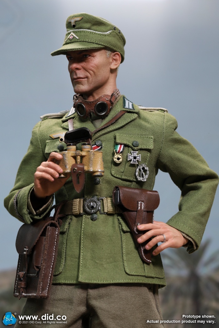 Wilhelm - WWII German Afrika Korps Infantry Captain