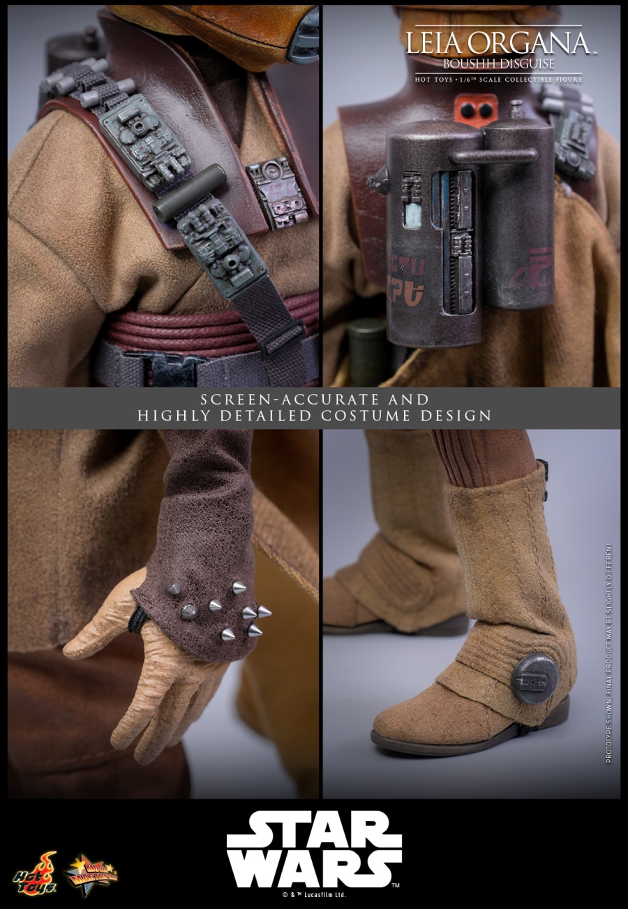 Star Wars: Return of the Jedi™ 1/6th scale Leia Organa (Boushh Disguise)™ Collectible Figure - MMS854