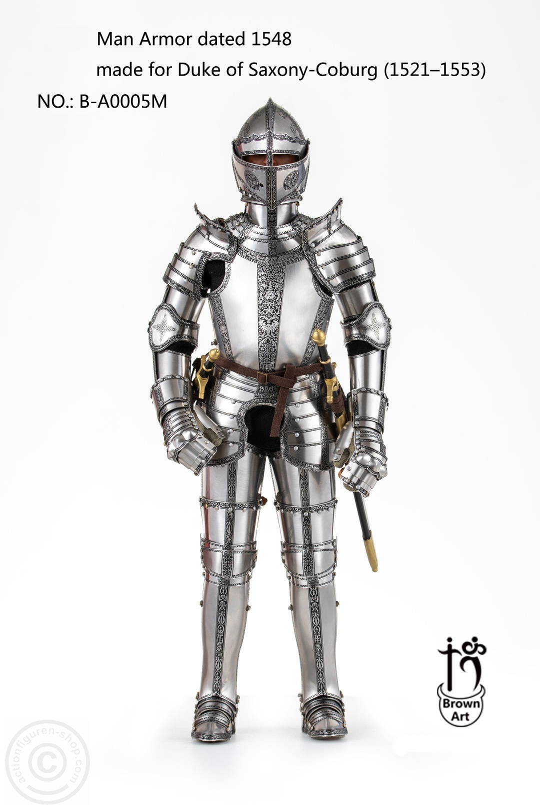 Duke of Saxony-Coburg (1548) – in Armor