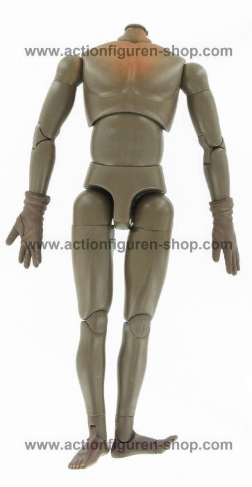 Black Dragon Body - Leather Gloved Hands