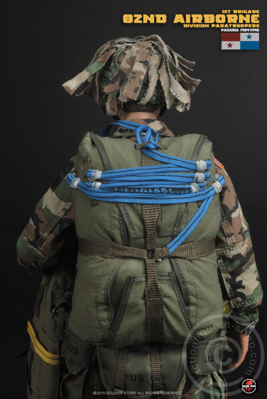 SSt089-36 82nd Airborne Paratrooper Panama 89-90