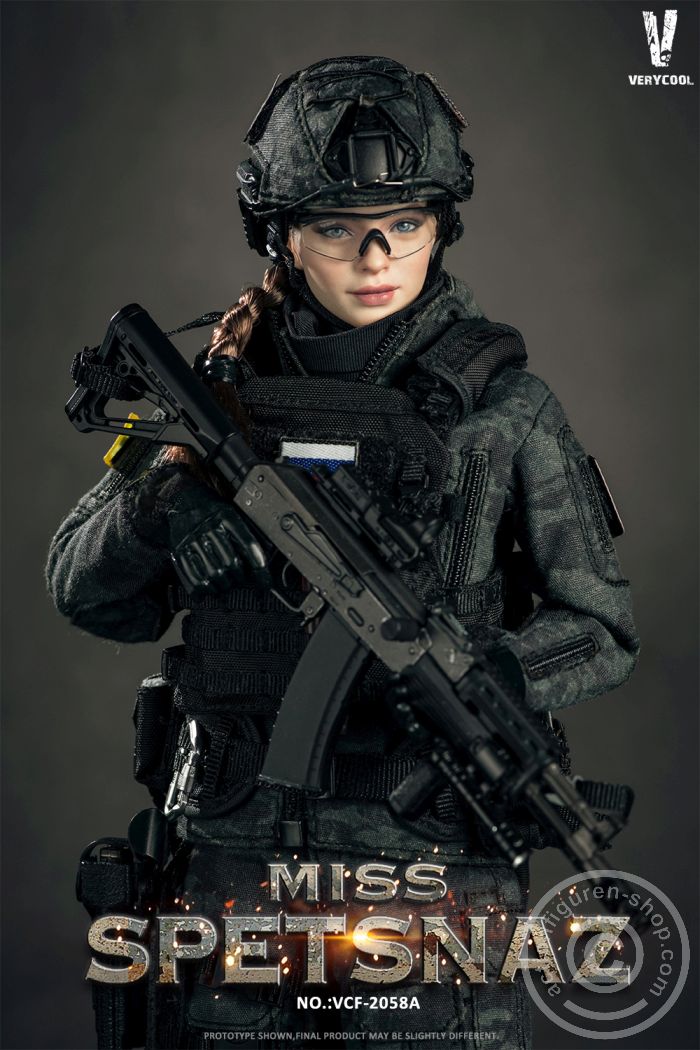 VCF2058A-12 Miss Spetsnaz 2.0 in MCB Camouflage - black Vest