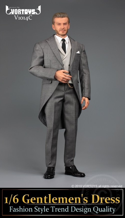 Gentlemen´s Dress Set - light-grey