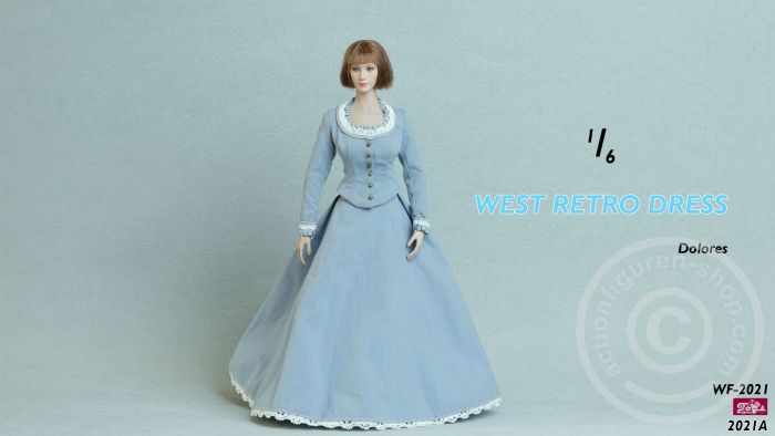 Western Retro Dress - Dolores - A