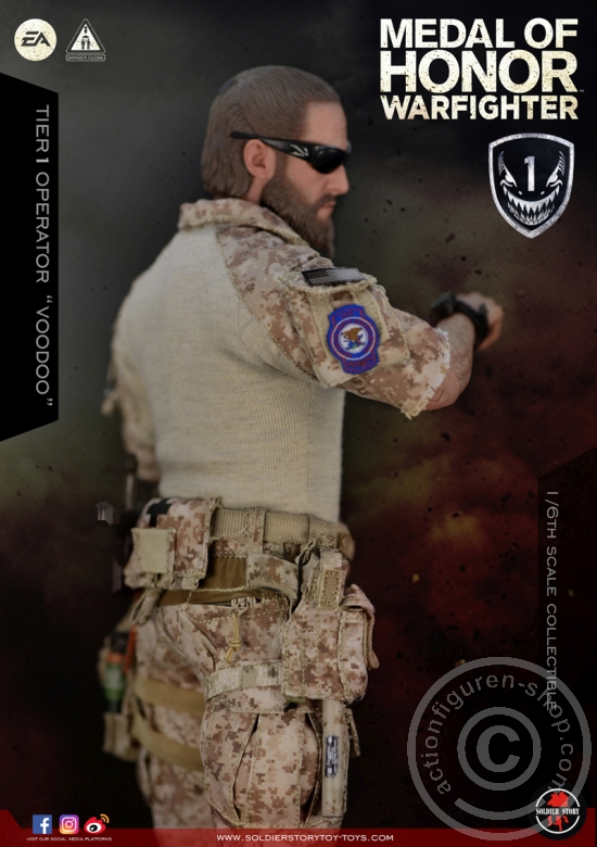 SST106-31 Medal Of Honor Navy SEAL Tier One - Operator "Voodoo"