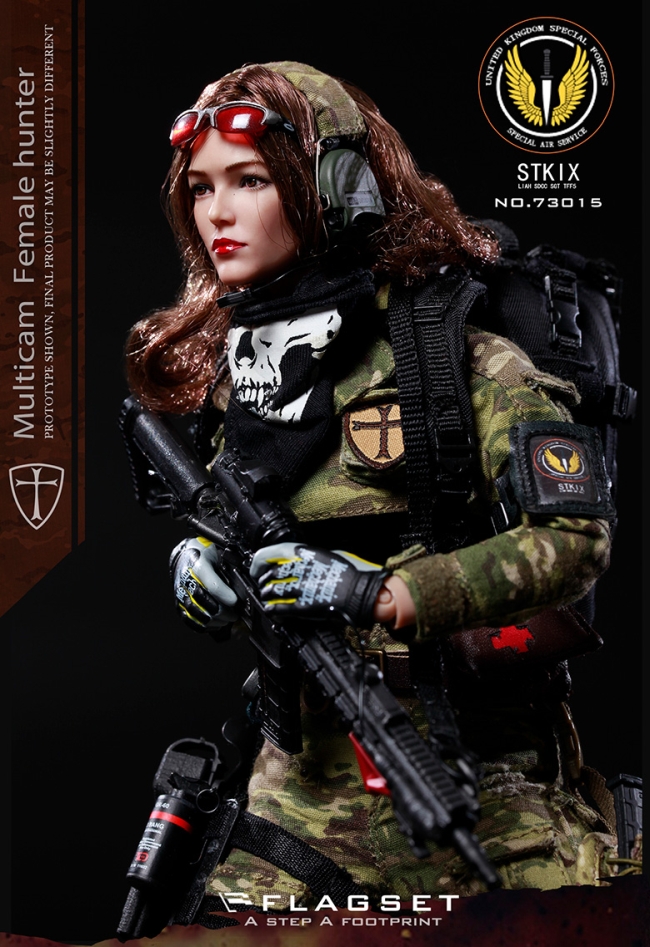 Angela - Multicam Female Hunter