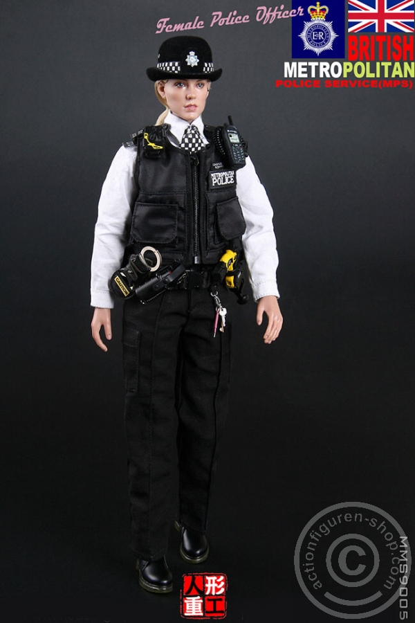 British Metropolitan Female Police Officer