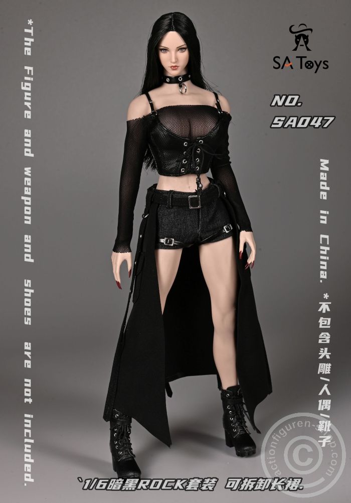 SATSA047-08 Dark Rock Sexy Female Set
