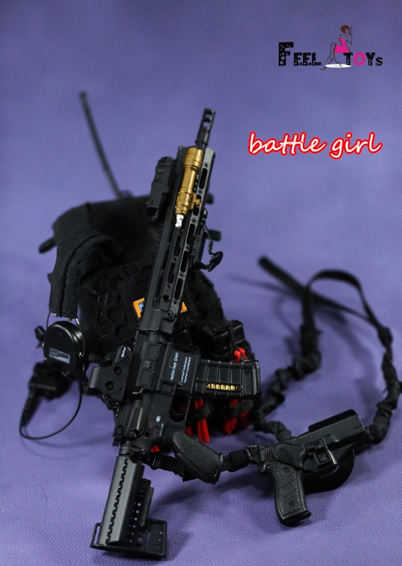 FT007-08 Battle Girl - Outfit and Weapon Set