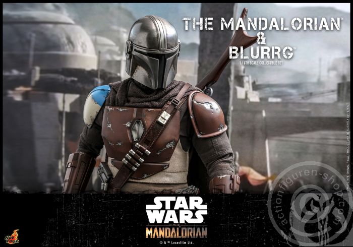 Star Wars: The Mandalorian - Mandalorian & Blurrg - TMS046 Star Wars: The Mandalorian - Mandalorian & Blurrg - TMS046