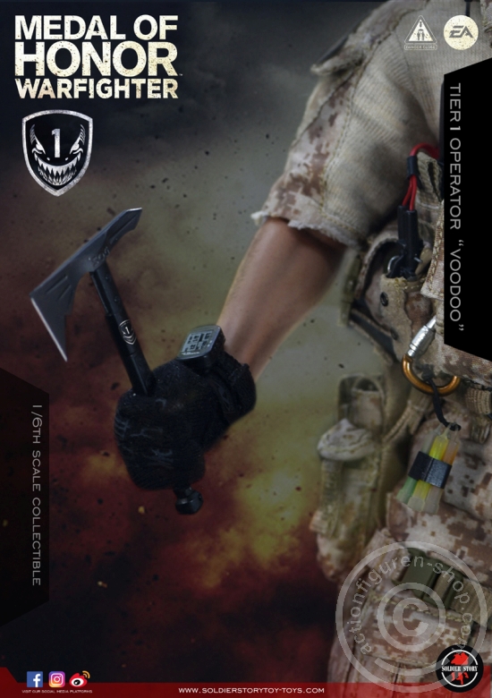 SST106-27 Medal Of Honor Navy SEAL Tier One - Operator "Voodoo"