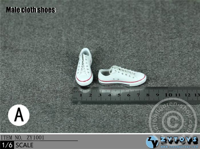 Male Sneakers - white