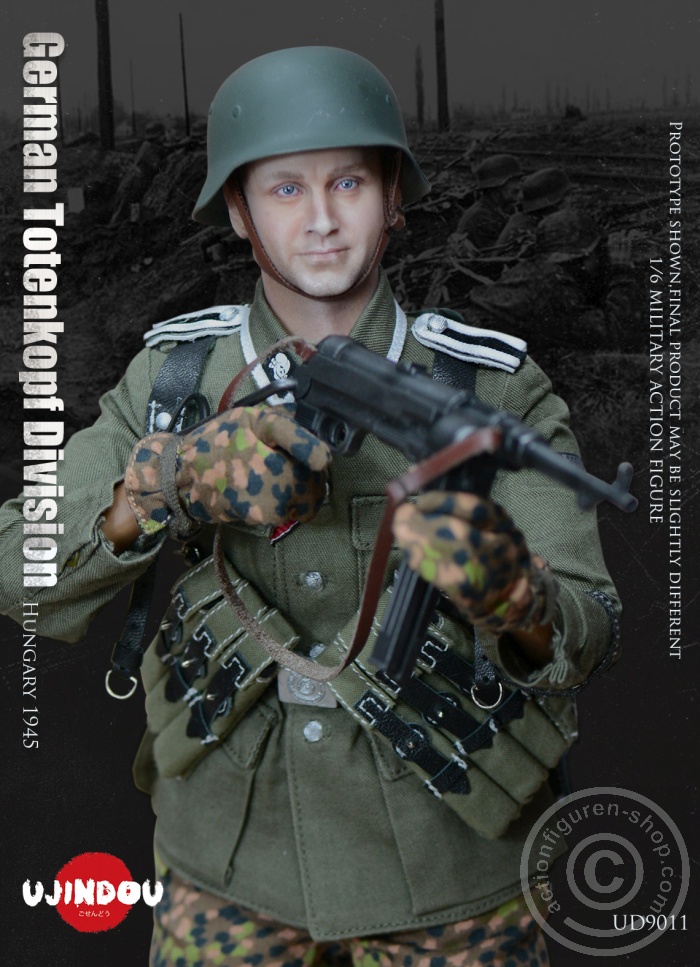 German Totenkopf Division WW-II - Hungary 1945 German Totenkopf Division WW-II - Hungary 1945