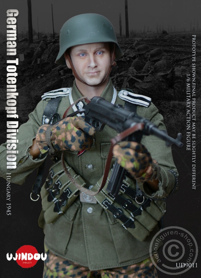 German Totenkopf Division WW-II - Hungary 1945