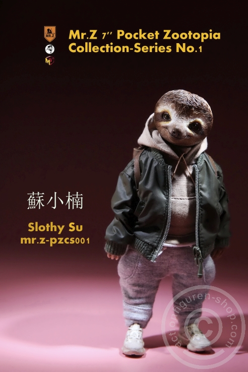 MRZpccs01-06 Slothy Su - 7" Pocket Zootopia Series No.1