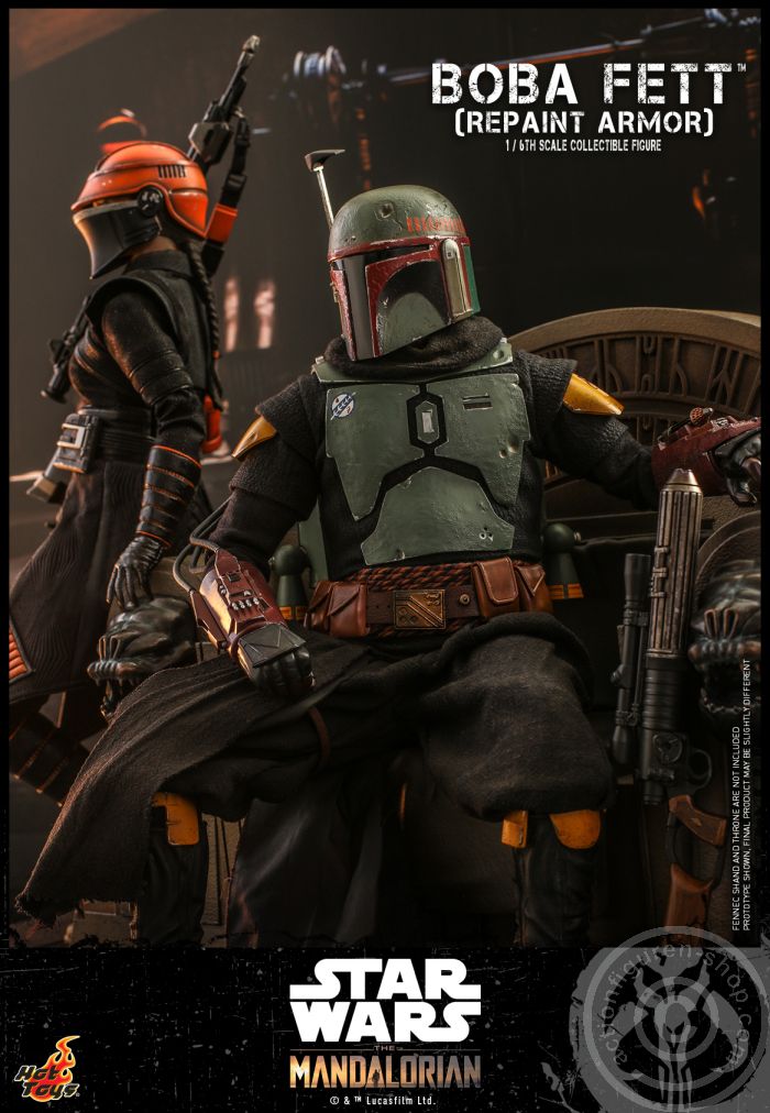 Star Wars: The Mandalorian - Boba Fett (Repaint Armor) - TMS055 Star Wars: The Mandalorian - Boba Fett (Repaint Armor) - TMS055