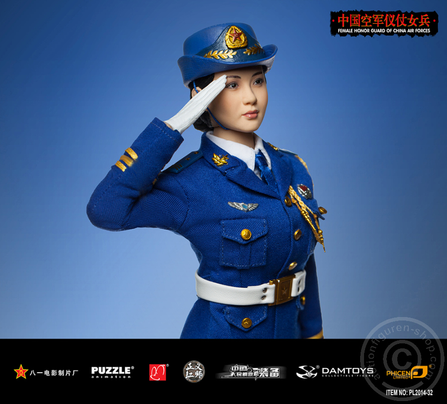 Female Honor Guard from China Air Force