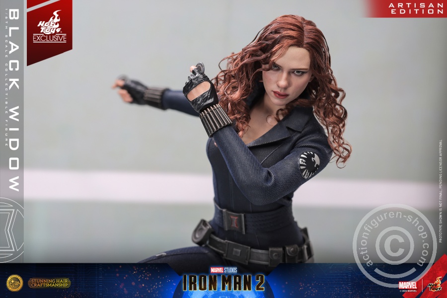 Iron Man 2 - 1/6th scale Black Widow Collectible Figure (Artisan Edition) - MMS757AE