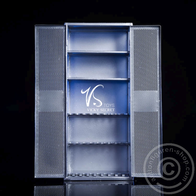 Cabinet / Locker / Spind - grey Metall