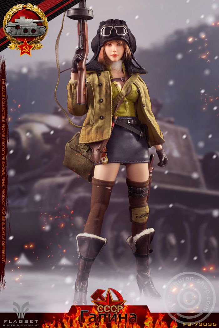 Galina - Sexy Russian Soldier Girl