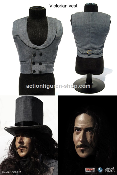 Victorian Men Suit - Grey Version