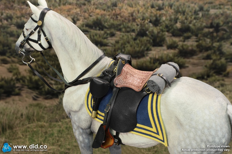Civil War White War Horse (Standing) - 1/6 scale