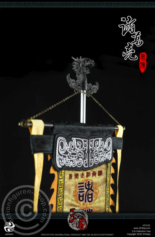 303-18-03gshyaKBVES9GA Three Kingdoms Series - Banner Suite of Zhuge Liang