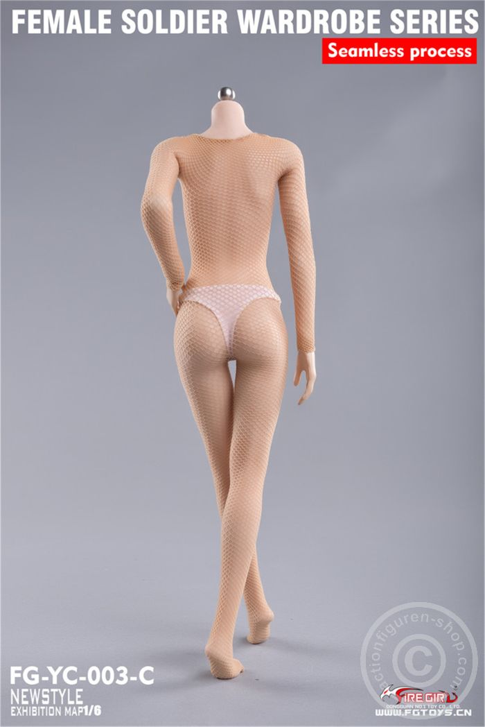 FGYC003C-03 Seamless Mesh Pantyhose - Female Wardrobe Series