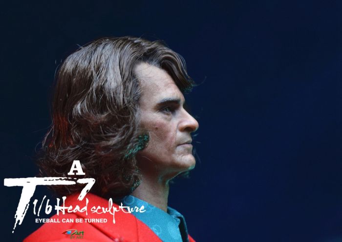 BYArt-007A-04 Joker - Joaquin Phoenix - Head w/ movable Eyes