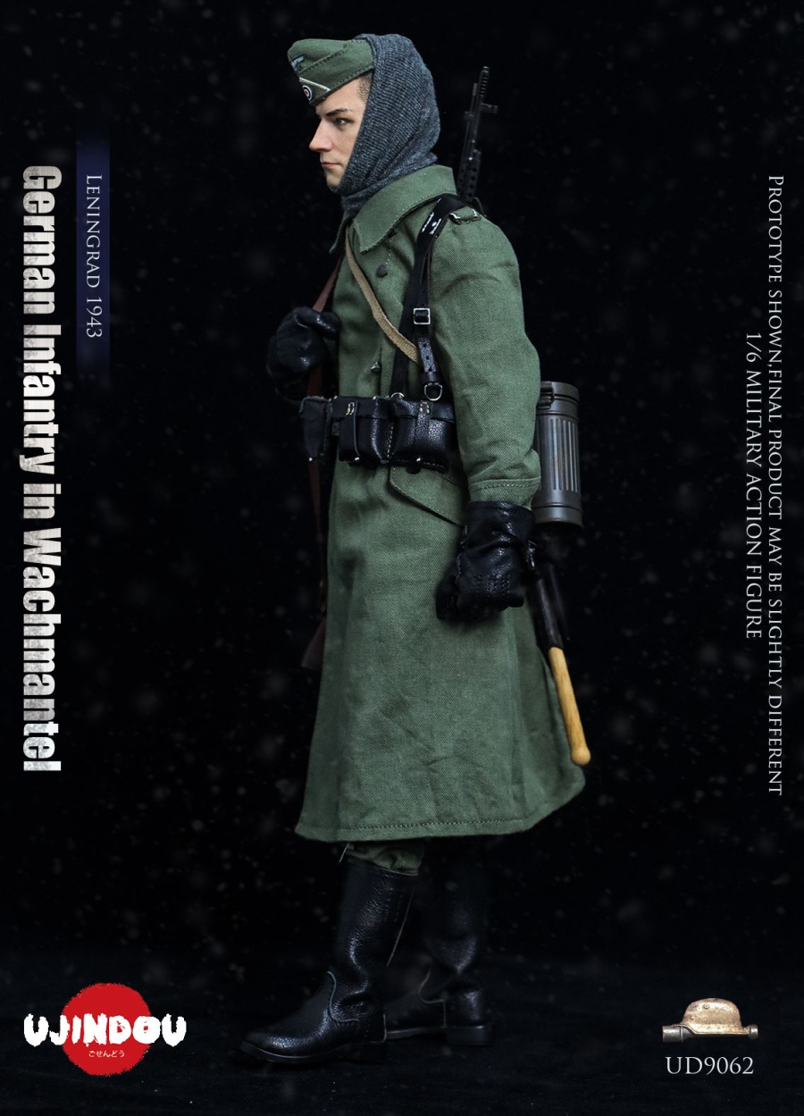 German Infantry - Wachmannschaft - w/ Wachmantel - Leningrad 1943 - in 1/6 scale