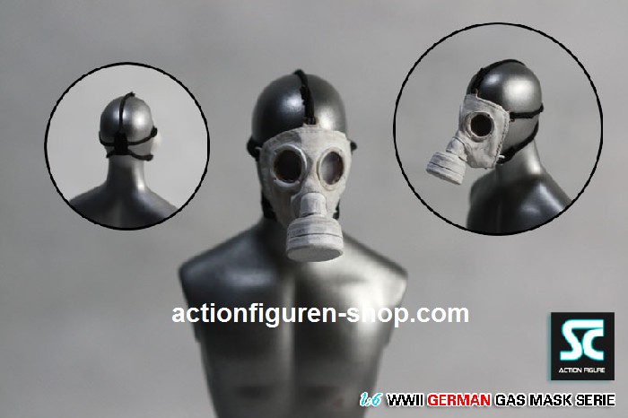 Deutsches Gas-Masken Set (3 Stück)