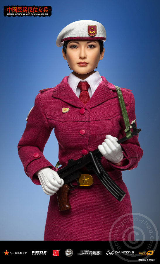 Female Honor Guard from China Militia