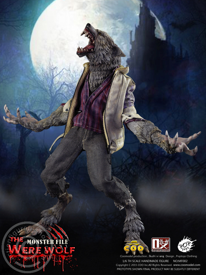 MF002-08 Were Wolf - Monster File