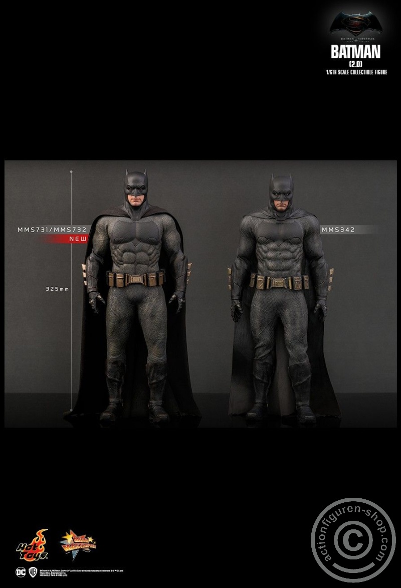 Batman v Superman: Dawn of Justice - 1/6th scale Batman (2.0) - MMS731 Batman v Superman: Dawn of Justice - 1/6th scale Batman (2.0) - MMS731