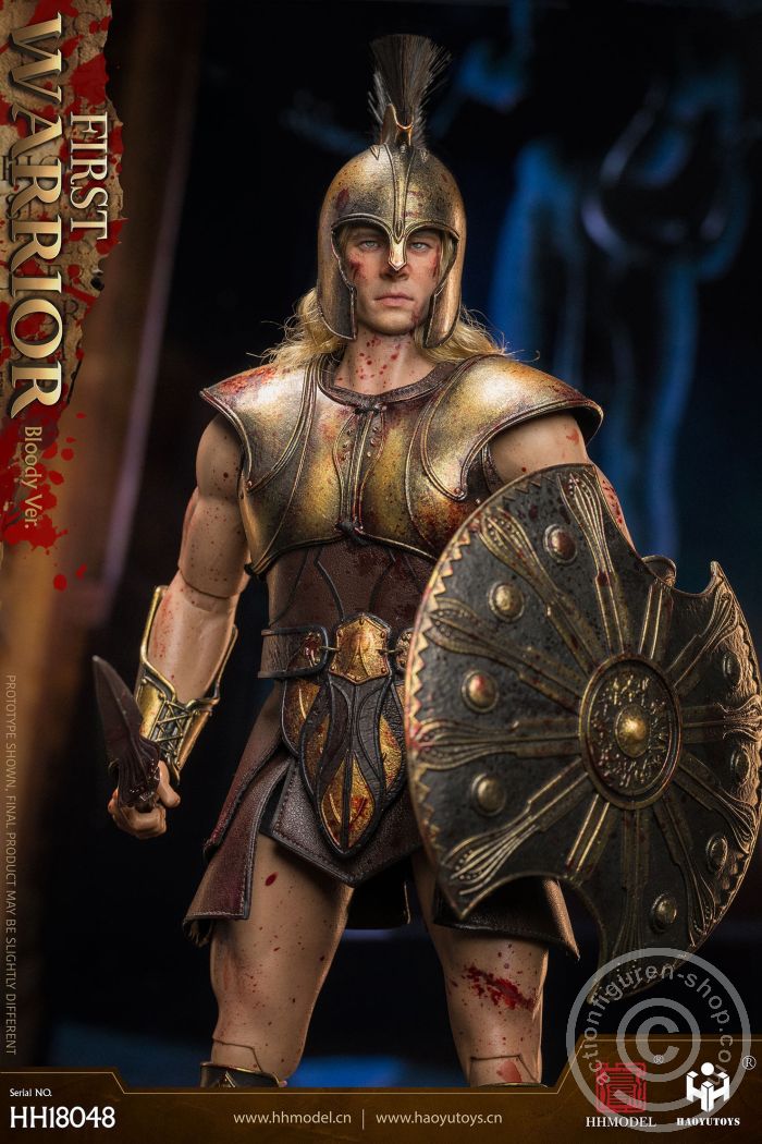 HH18048-04 Greek First Warrior - Bloody Battle Version - Trojan
